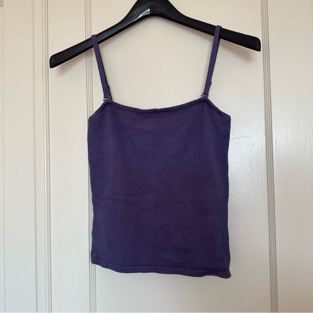 Express Sweater Camisole in Purple Size XS